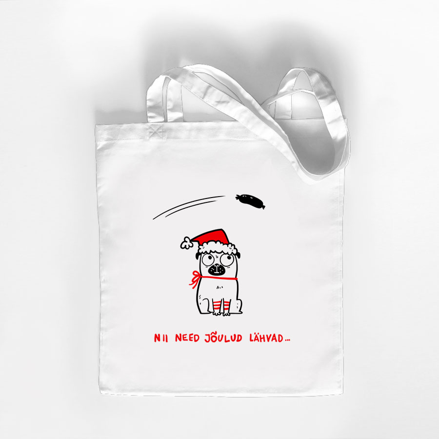 mops ja jõulud kott